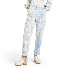 Rachel Comey x Target Light Tie Dye High-Rise Tapered Mom Jeans Size 2 EUC